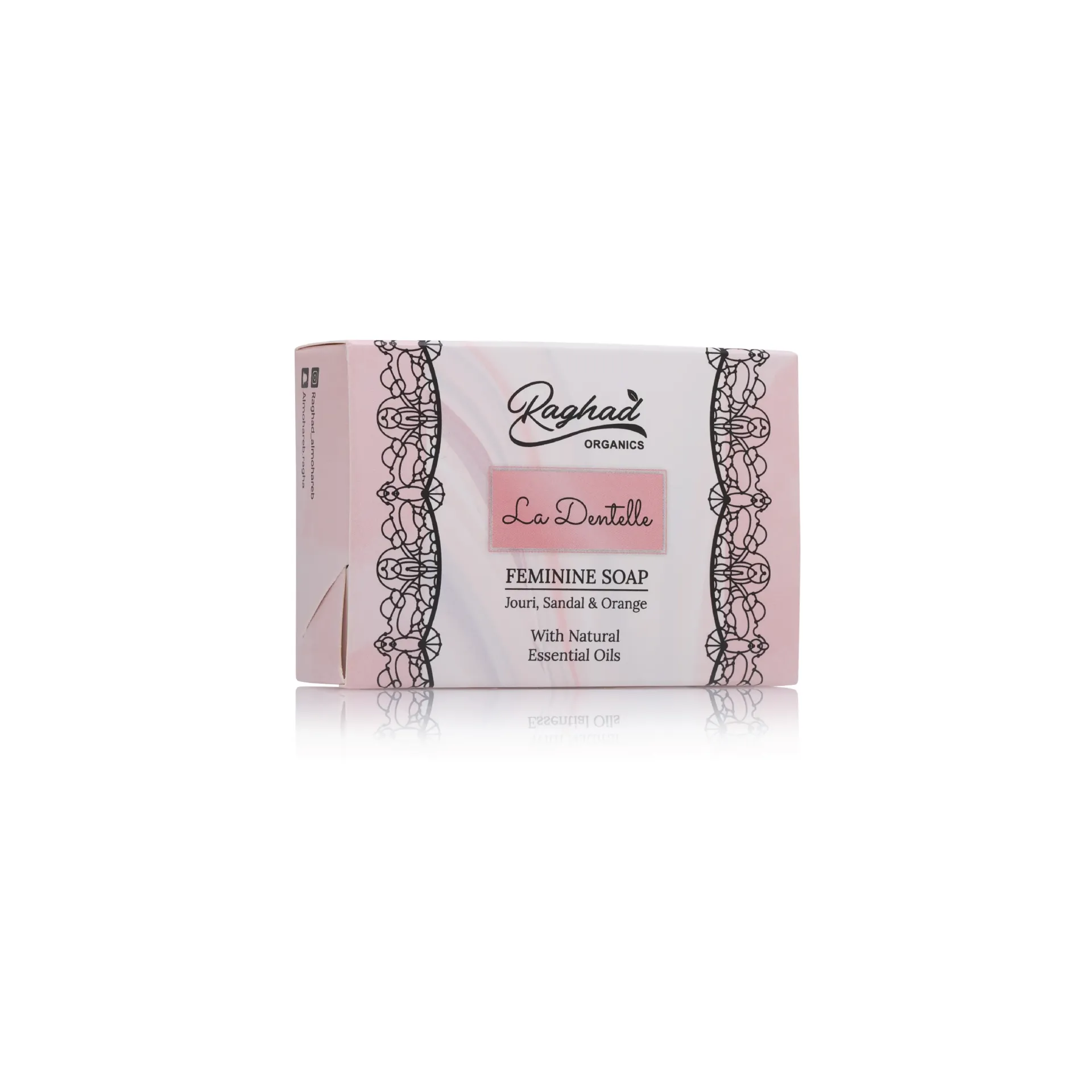 Raghad Organics La Dentelle Feminine Soap.