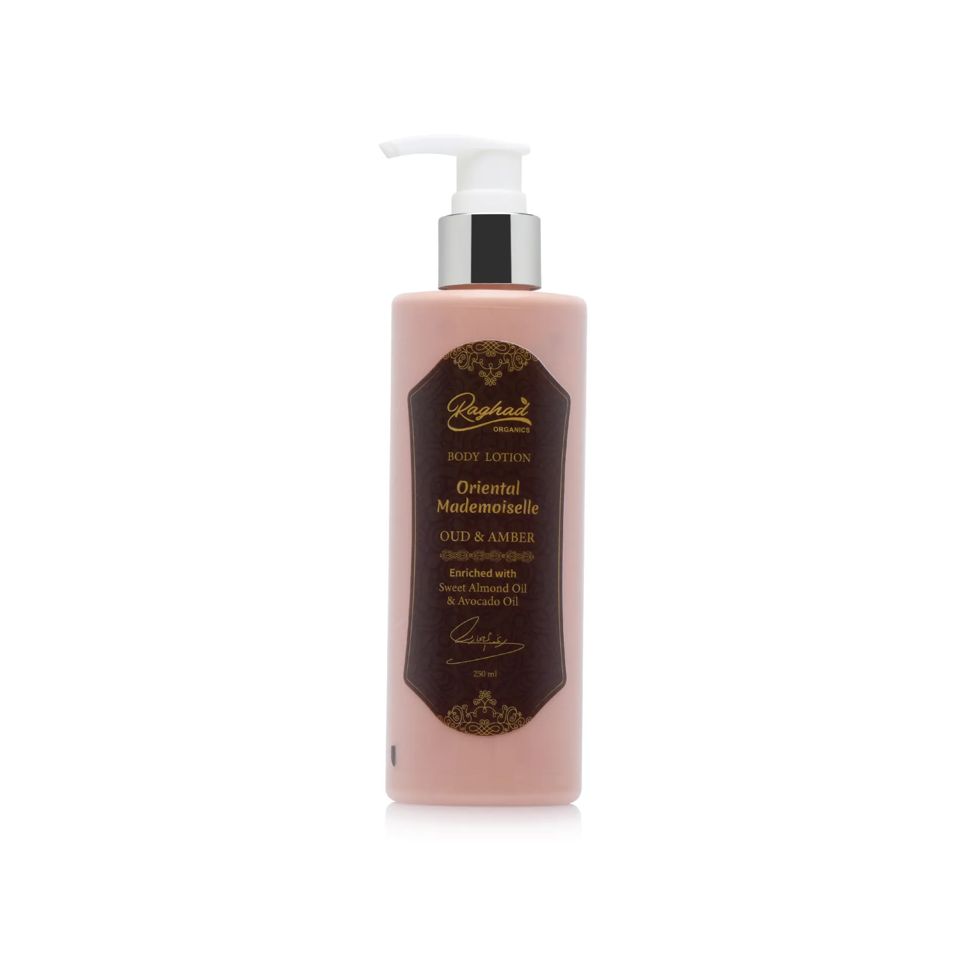 Raghad Organics Body Lotion Oriental Mademoiselle Oud & Amber