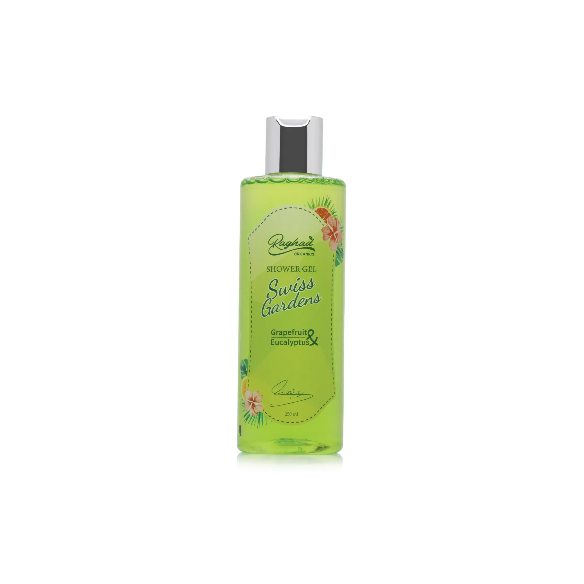 Raghad Organics Shower Gel Swiss Gardens.