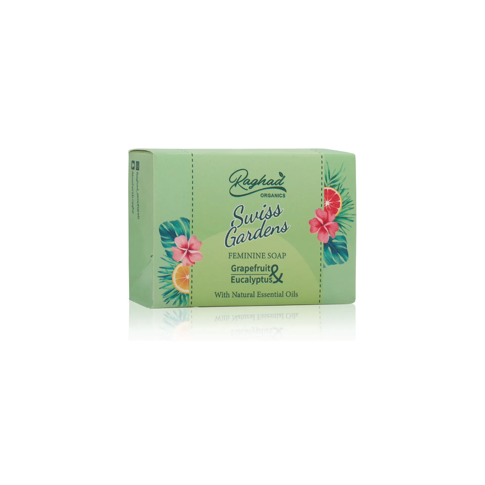 Raghad Organics Swiss Gardens Feminine Soap.