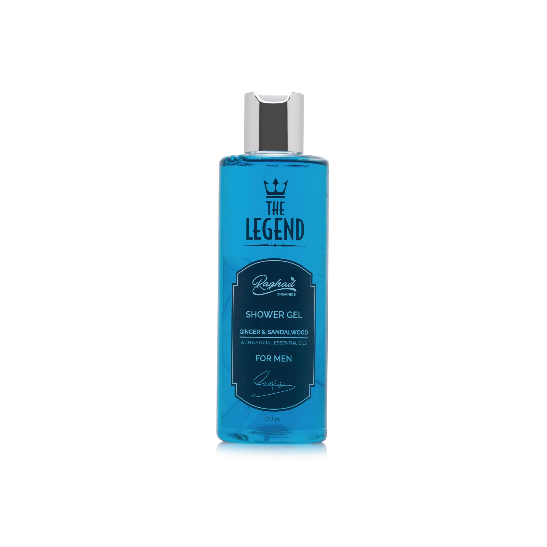 The Legend Raghad Organics Shower Gel For Men .