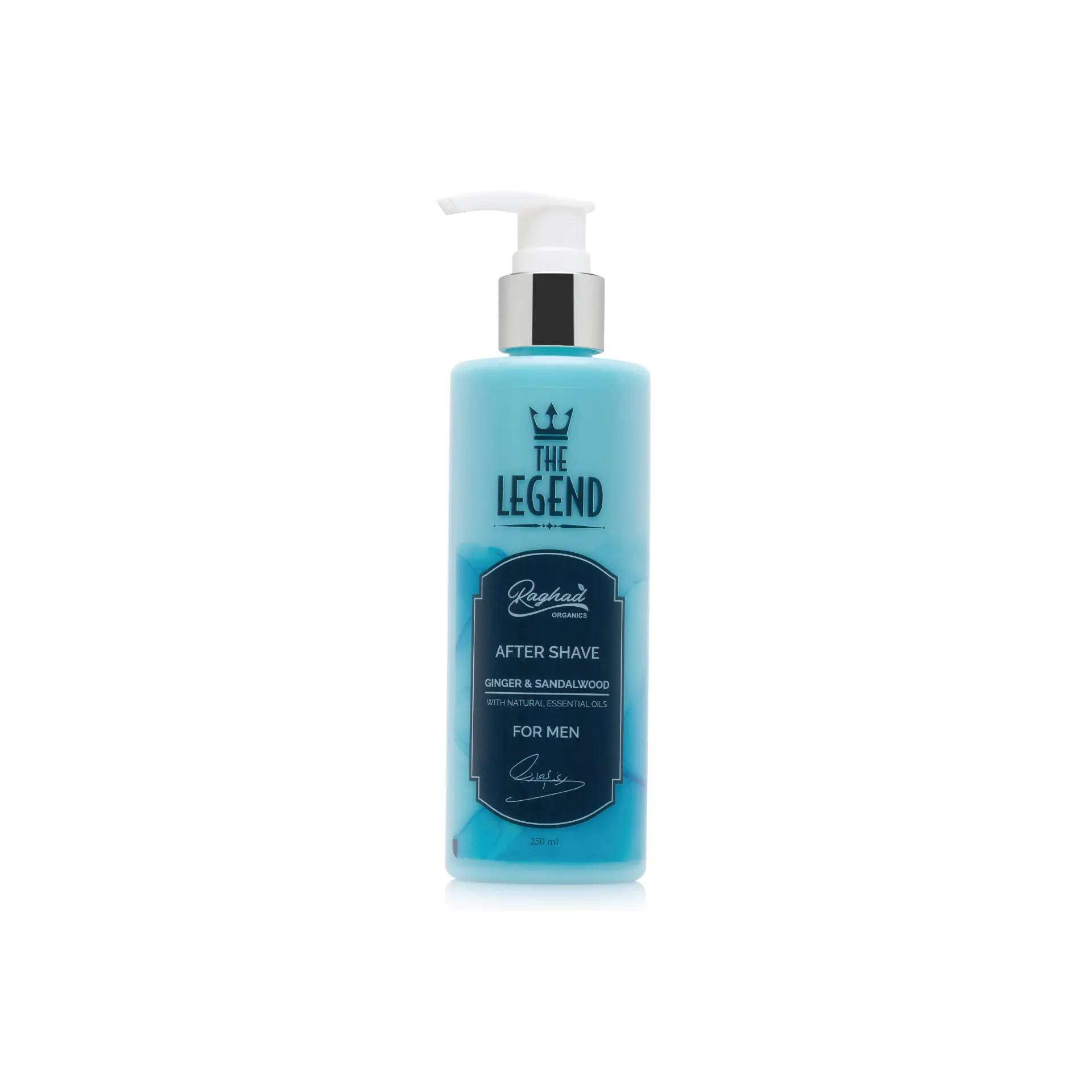The Legend Raghad Organics After Shave For Men.